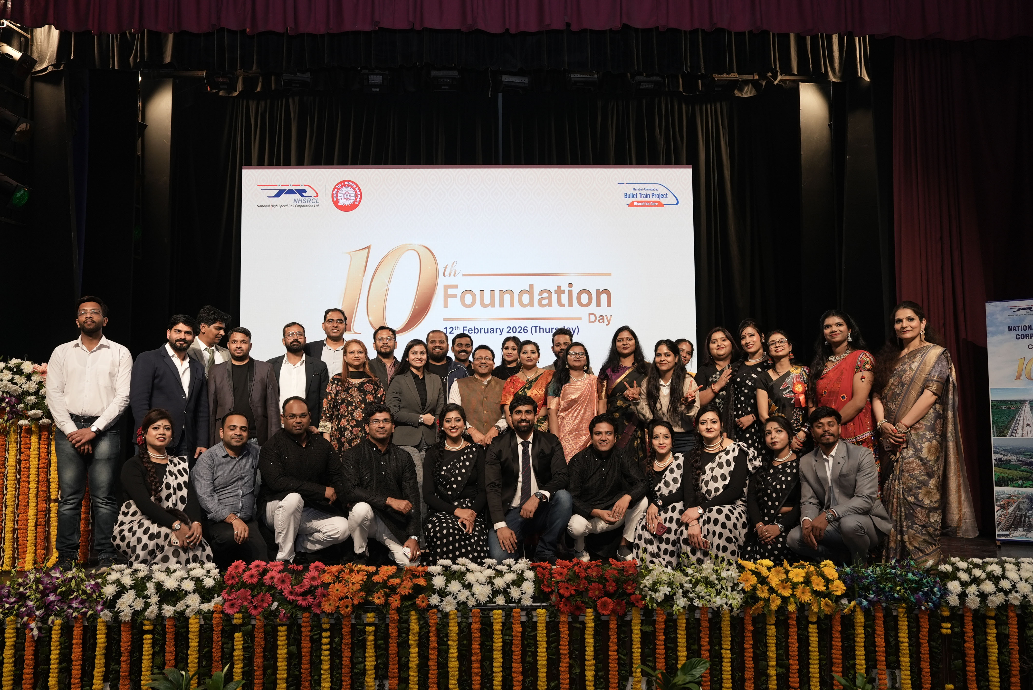 नेशनल हाई स्पीड रेल कॉर्पोरेशन लिमिटेड अपना 10वां स्थापना दिवस मना रहा है।